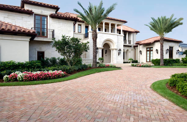 Permeable Paver Driveway in Hawkins, TX